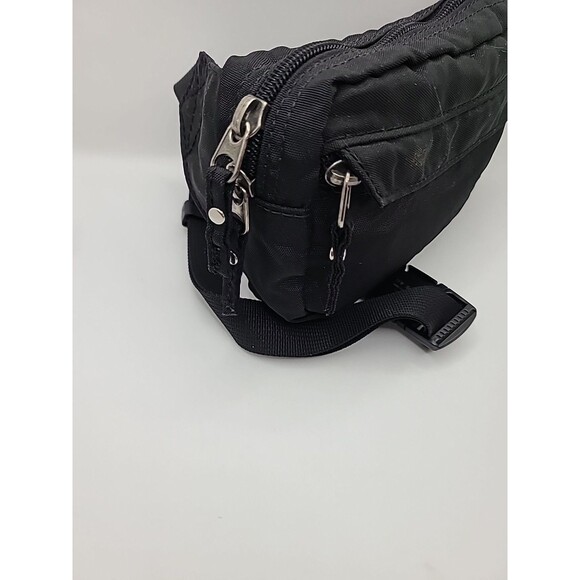 Unisex Eddie Bauer Black Nylon Packable Fanny Waist-pack or Shoulder bag - Picture 6 of 6